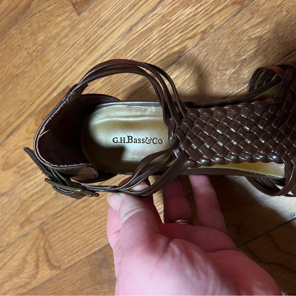 G.H. Bass & Co Braided Wedge Sandal - Picture 8 of 8